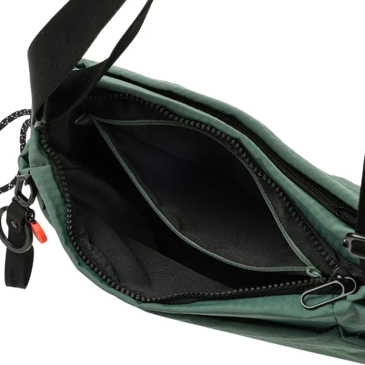 Schoudertassen|Herentassen>Hedgren Makoto Crossover Square duck green