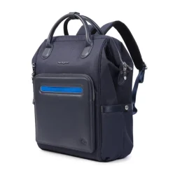 Schoolrugzak|Heren Schooltassen>Hedgren Moka RFID Backpack L 15.4" peacoat blue