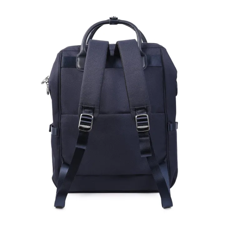Schoolrugzak|Heren Schooltassen>Hedgren Moka RFID Backpack L 15.4" peacoat blue