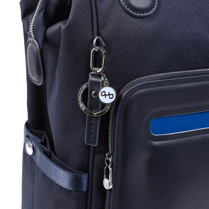 Schoolrugzak|Heren Schooltassen>Hedgren Moka RFID Backpack L 15.4" peacoat blue