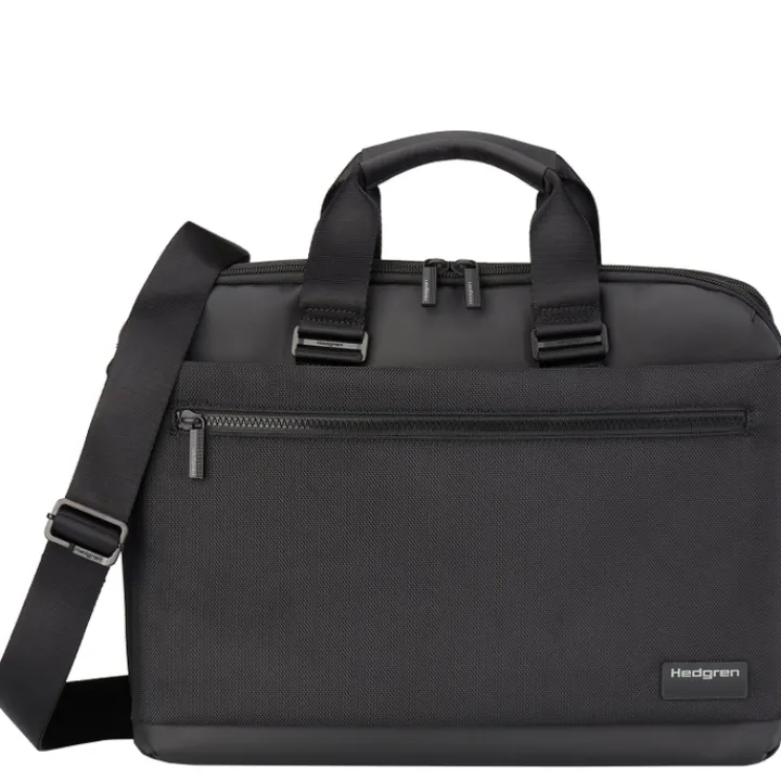 Herentassen|15.6 Inch Laptoptassen>Hedgren Next Byte Schoudertas black
