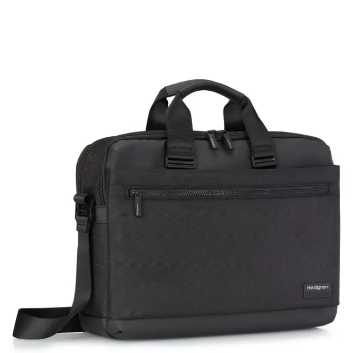 Herentassen|15.6 Inch Laptoptassen>Hedgren Next Byte Schoudertas black