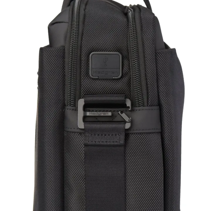 Herentassen|15.6 Inch Laptoptassen>Hedgren Next Byte Schoudertas black