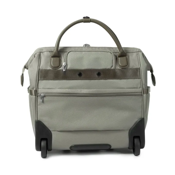 Handbagage Trolleys|Laptop Trolleys>Hedgren Venti RFID Rolling Tote 15.6" vintage taupe
