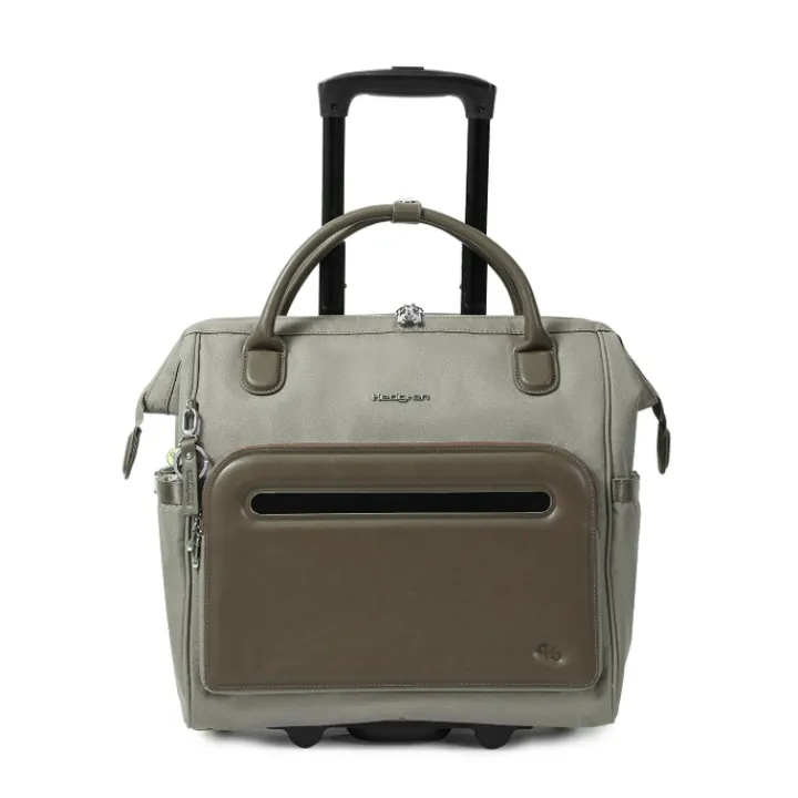 Handbagage Trolleys|Laptop Trolleys>Hedgren Venti RFID Rolling Tote 15.6" vintage taupe