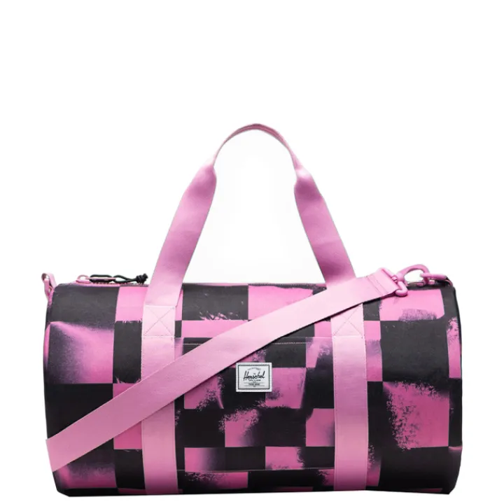 Kleine Reistassen|Handbagage Reistassen>Herschel Supply Co. Classic Duffle Little Herschel stencil checker opera mauve