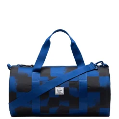 Kleine Reistassen|Handbagage Reistassen>Herschel Supply Co. Classic Duffle Little Herschel stencil checker sodalite blue