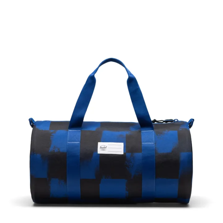 Kleine Reistassen|Handbagage Reistassen>Herschel Supply Co. Classic Duffle Little Herschel stencil checker sodalite blue