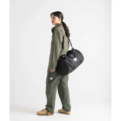 Heren Schooltassen|Dames Schooltassen>Herschel Supply Co. Classic Gym Bag raven crosshatch
