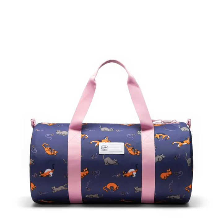 Kleine Reistassen|Kinder Reistassen>Herschel Supply Co. Classic Duffle Little Herschel playing cats