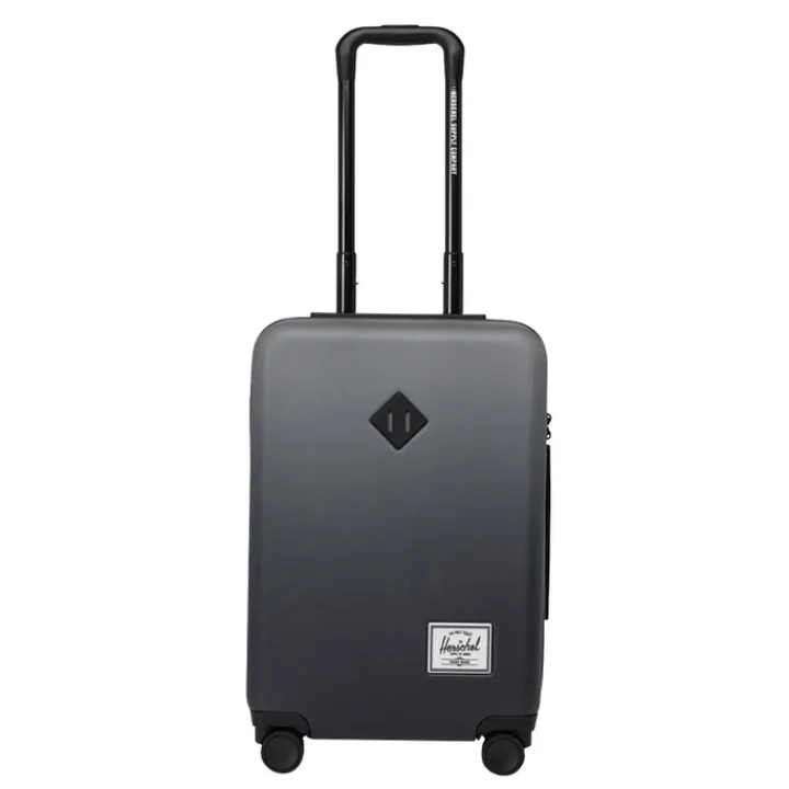 Handbagage Trolleys|Reistrolleys>Herschel Supply Co. Heritage Hardshell Large CarryOn Luggage black gradient