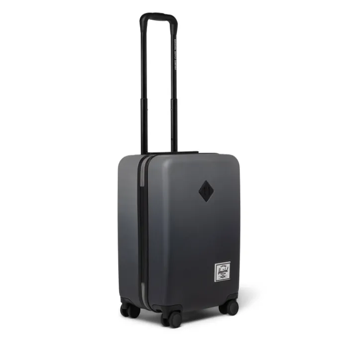 Handbagage Trolleys|Reistrolleys>Herschel Supply Co. Heritage Hardshell Large CarryOn Luggage black gradient