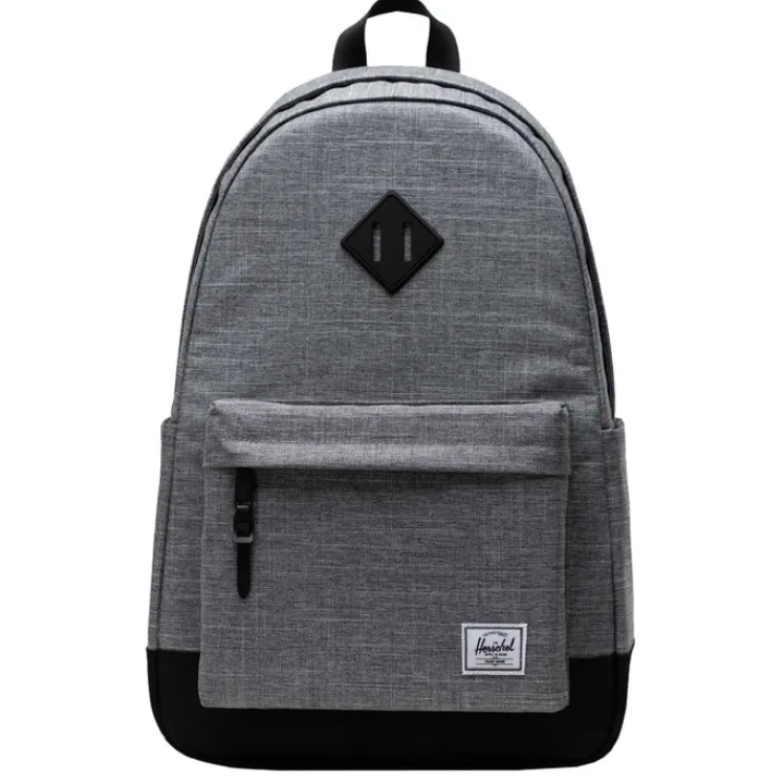 Dames Rugzakken|Schoolrugzak>Herschel Supply Co. Heritage Backpack raven crosshatch