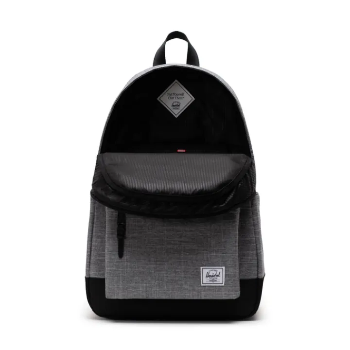 Dames Rugzakken|Schoolrugzak>Herschel Supply Co. Heritage Backpack raven crosshatch