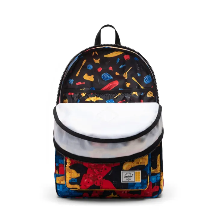 Kleine Rugzakken|Peuter Rugzakken>Herschel Supply Co. Heritage Lego Youth Backpack scavenger hunt bricks