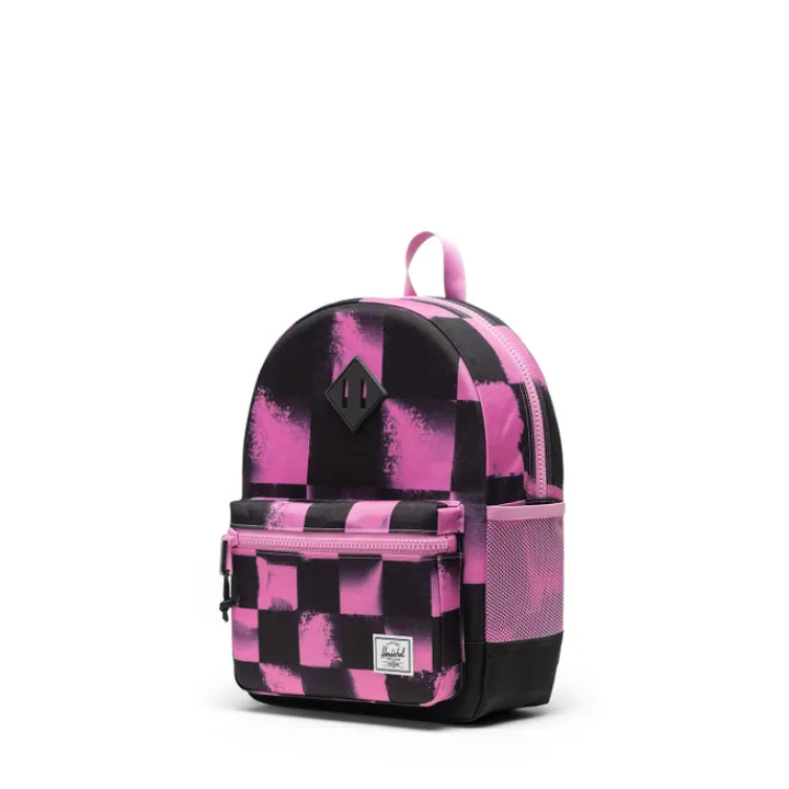 Peuter Rugzakken|Kinderrugzakken>Herschel Supply Co. Heritage Kids Backpack stencil checker opera mauve