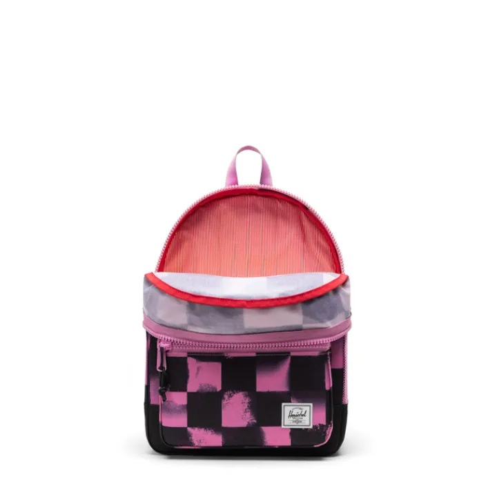 Peuter Rugzakken|Kinderrugzakken>Herschel Supply Co. Heritage Kids Backpack stencil checker opera mauve