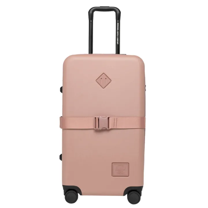 Harde Koffers|Reiskoffers>Herschel Supply Co. Heritage Hardshell Medium Luggage Expandable ash rose