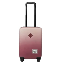 Handbagage Trolleys|Reistrolleys>Herschel Supply Co. Heritage Hardshell Carry On Luggage oxblood red gradient