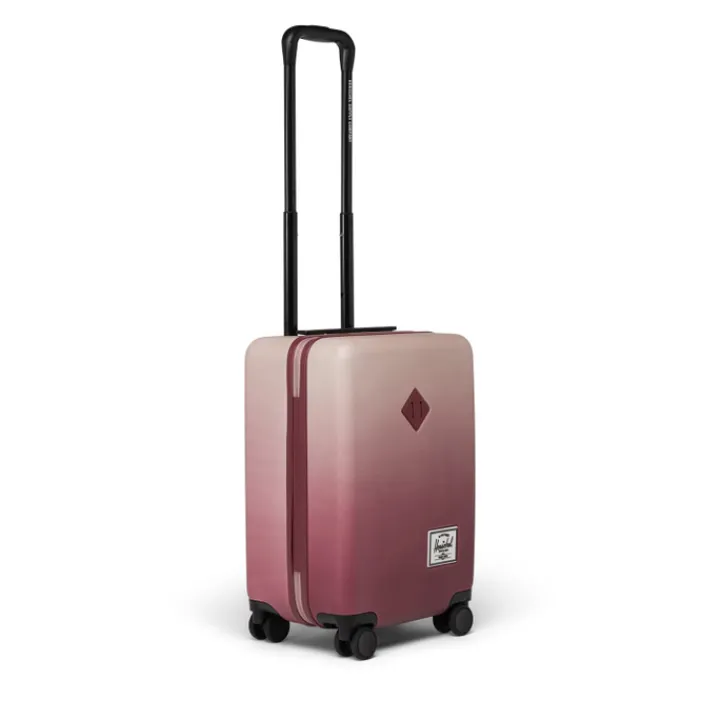 Handbagage Trolleys|Reistrolleys>Herschel Supply Co. Heritage Hardshell Carry On Luggage oxblood red gradient