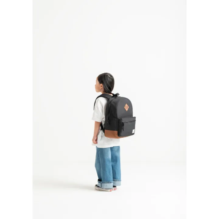 Peuter Rugzakken|Meisjesrugzakken>Herschel Supply Co. Heritage Kids Backpack opera mauve-saddle brown