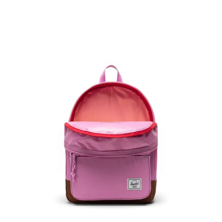 Peuter Rugzakken|Meisjesrugzakken>Herschel Supply Co. Heritage Kids Backpack opera mauve-saddle brown