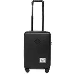 Handbagage Trolleys|Reistrolleys>Herschel Supply Co. Heritage Hardshell Carry On Luggage black