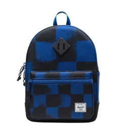 Peuter Rugzakken|Kinderrugzakken>Herschel Supply Co. Heritage Kids Backpack stencil checker sodalite blue