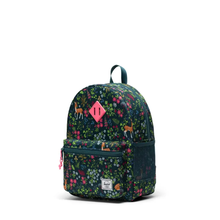 Peuter Rugzakken|Kinderrugzakken>Herschel Supply Co. Heritage Kids Backpack deer woodland dark sea
