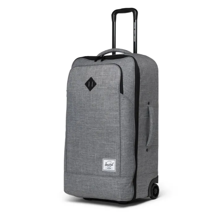 Grote Reistassen|Heren Reistassen>Herschel Supply Co. Heritage Softshell Medium Luggage raven crosshatch