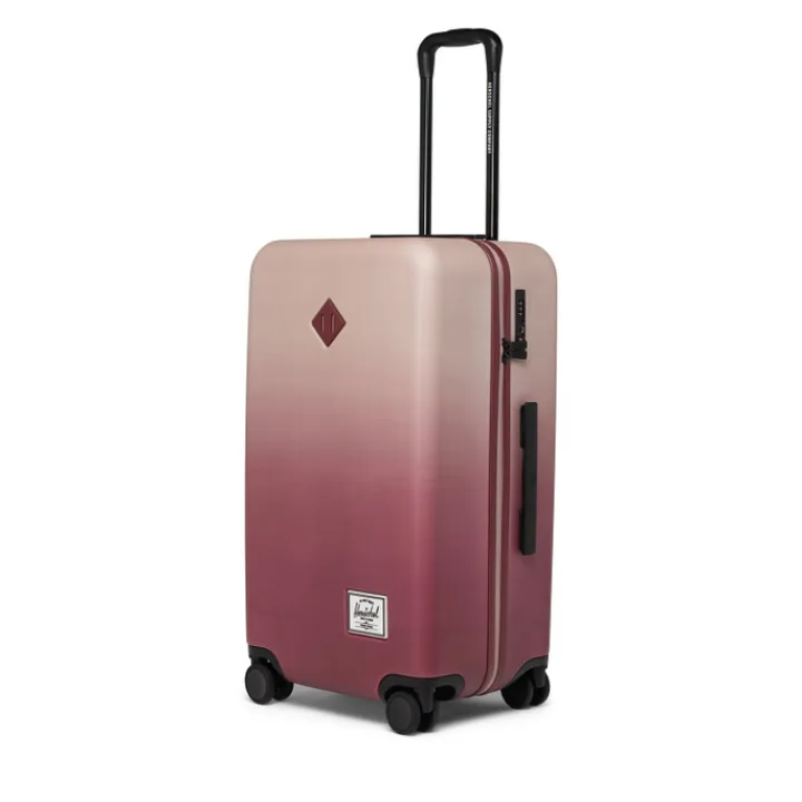 Reistrolleys|Reiskoffers>Herschel Supply Co. Heritage Hardshell Medium Luggage oxblood red gradient
