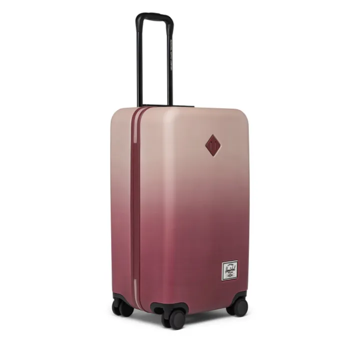 Reistrolleys|Reiskoffers>Herschel Supply Co. Heritage Hardshell Medium Luggage oxblood red gradient