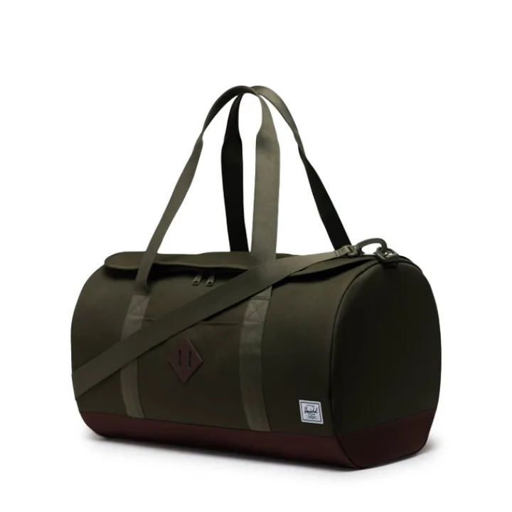 Handbagage Reistassen|Heren Reistassen>Herschel Supply Co. Heritage Duffle ivy green/chicory coffee