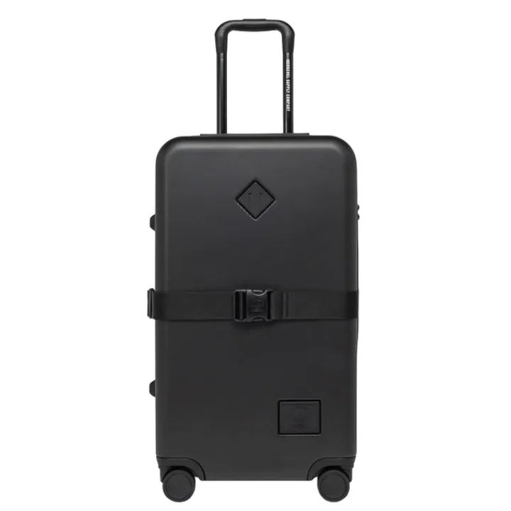 Harde Koffers|Reiskoffers>Herschel Supply Co. Heritage Hardshell Medium Luggage Expandable black