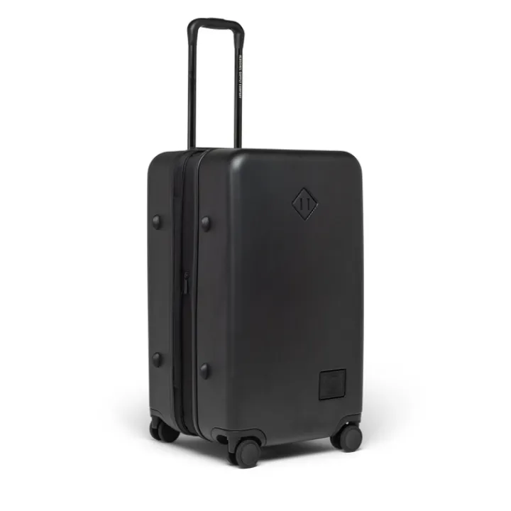 Harde Koffers|Reiskoffers>Herschel Supply Co. Heritage Hardshell Medium Luggage Expandable black