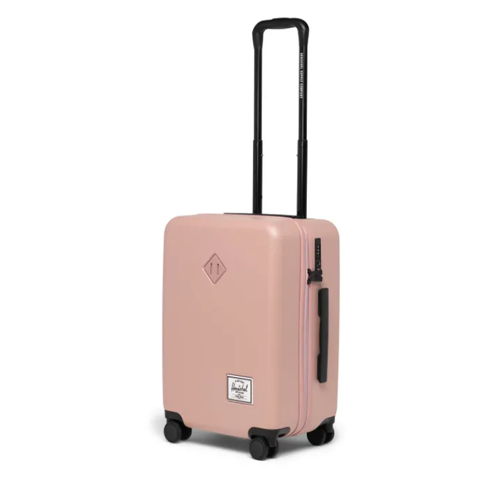 Handbagage Trolleys|Reistrolleys>Herschel Supply Co. Heritage Hardshell Large Carry On Luggage ash rose