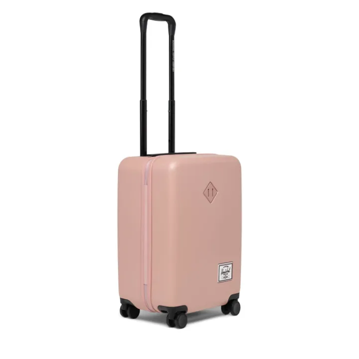 Handbagage Trolleys|Reistrolleys>Herschel Supply Co. Heritage Hardshell Large Carry On Luggage ash rose