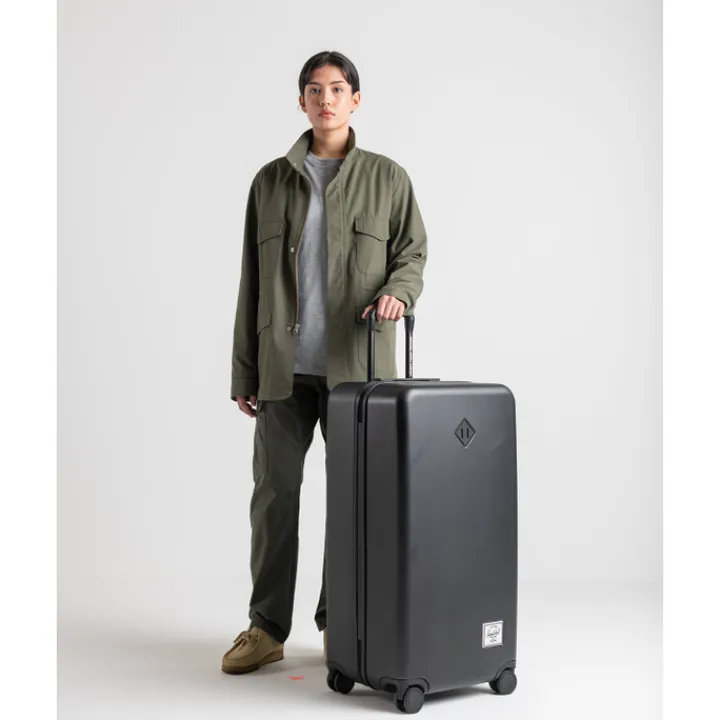 Reistrolleys|Reiskoffers>Herschel Supply Co. Heritage Hardshell Large Luggage moonbeam