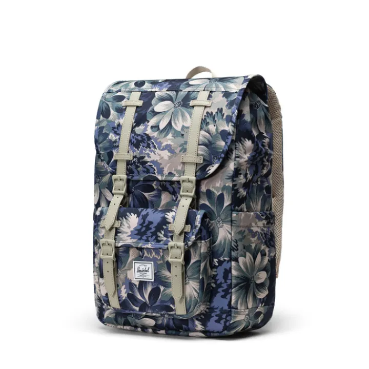 Dames Rugzakken|Schoolrugzak>Herschel Supply Co. Little America Mid Volume Backpack floral tapestry