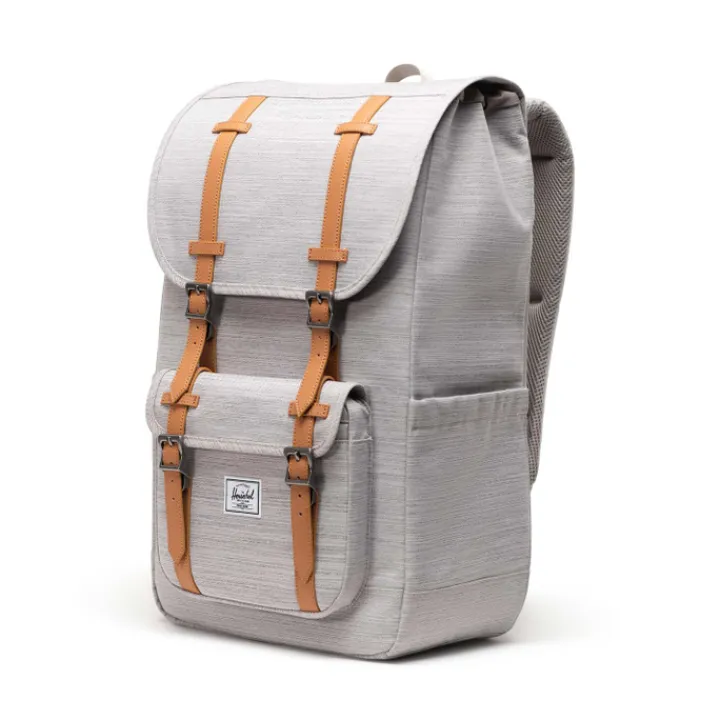 Heren Rugzakken|Schoolrugzak>Herschel Supply Co. Little America Backpack light grey crosshatch