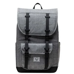 Heren Rugzakken|Dames Rugzakken>Herschel Supply Co. Little America Mid Backpack raven crosshatch