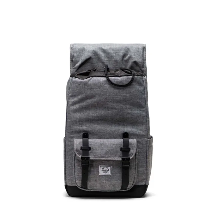 Heren Rugzakken|Dames Rugzakken>Herschel Supply Co. Little America Mid Backpack raven crosshatch
