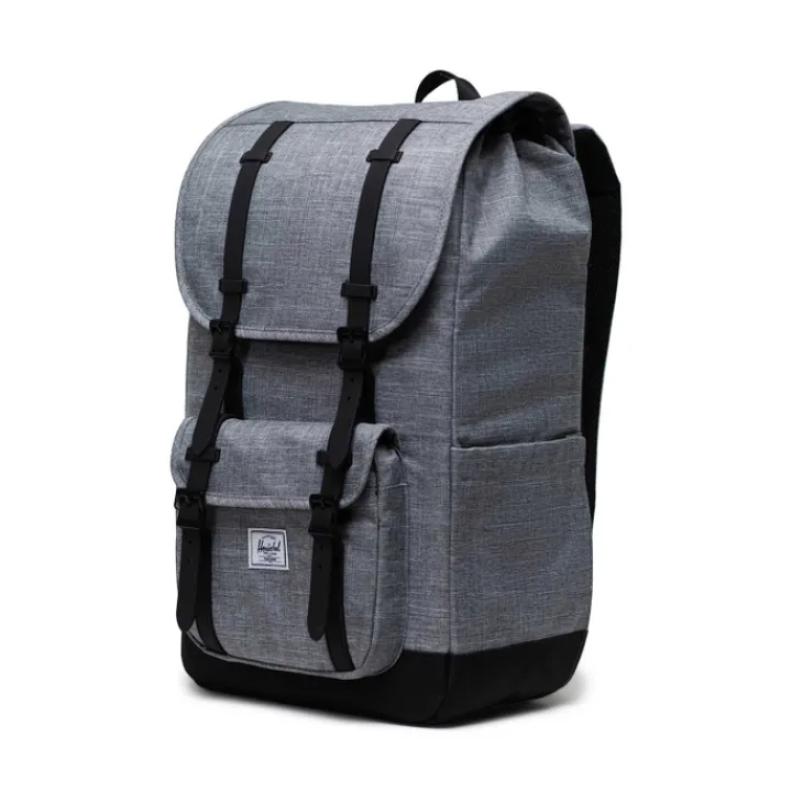 Heren Rugzakken|Schoolrugzak>Herschel Supply Co. Little America Backpack raven crosshatch