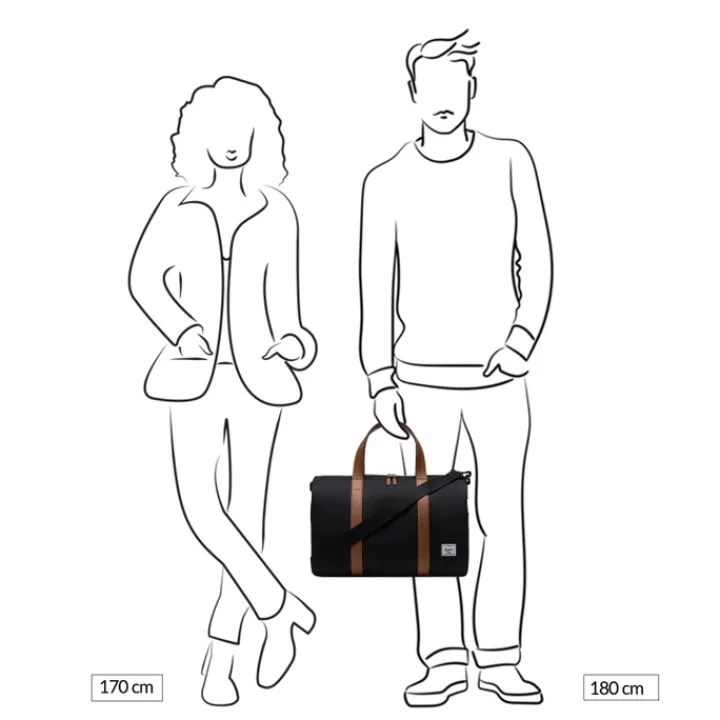 Handbagage Reistassen|Heren Reistassen>Herschel Supply Co. Novel Carry On Duffle ivy green