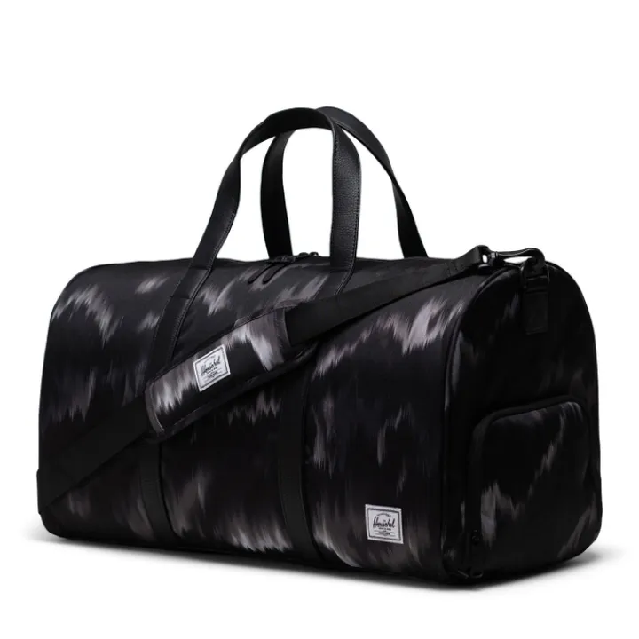 Handbagage Reistassen|Heren Reistassen>Herschel Supply Co. Novel Duffle blurred ikat black