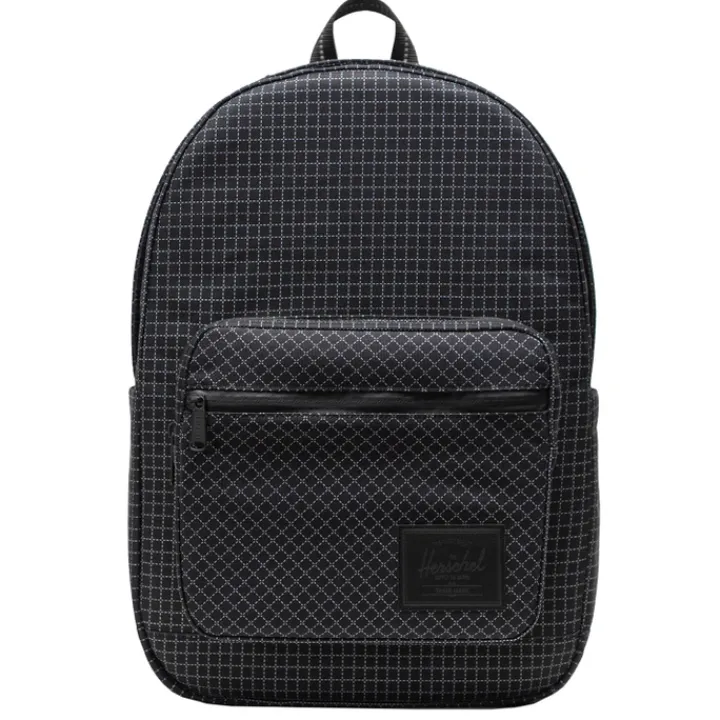 Heren Rugzakken|Dames Rugzakken>Herschel Supply Co. Pop Quiz Backpack grid - black