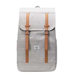 Heren Rugzakken|Dames Rugzakken>Herschel Supply Co. Retreat Backpack light grey crosshatch
