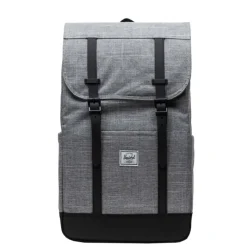 Heren Rugzakken|Dames Rugzakken>Herschel Supply Co. Retreat Backpack raven crosshatch