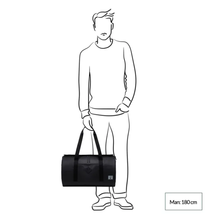 Handbagage Reistassen|Heren Reistassen>Herschel Supply Co. Weather Resistant Heritage Duffle black