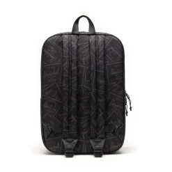 Heren Rugzakken|Dames Rugzakken>Herschel Supply Co. Wesbrook Backpack sticker up black
